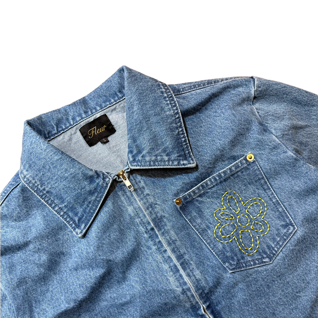 'CHAMPAGNE' DENIM JACKET